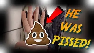 Nutella bathroom prank on angry target customer! *gets pushy* (hoomantv prank)