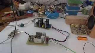 Shushurin Amplifier. First start.