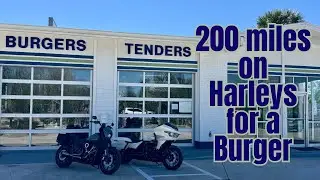 Motorcycle ride to Lake Wales, Fl for Burgers on Harley Davidsons