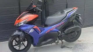 Repainted Aerox 155 v2 pero stock look parin