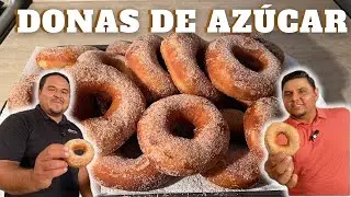 DONAS DE AZÚCAR SIN MOLDE