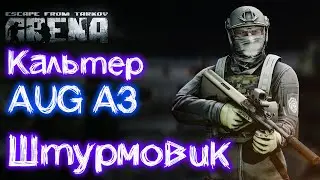 Escape From Tarkov: Arena  🔴 Кальтер с AUG A3 - Путь к HK416 | Cоло прокачка