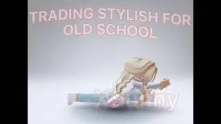 Trading stylish animation pack for old school animation pack Roblox