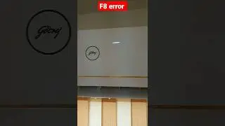 Godrej Inverter AC F8 error⚡👍