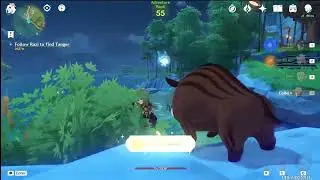 Boared to death hidden achievement (Genshin Impact)