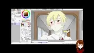 How I color anime characters Using Paint Tool Sai.