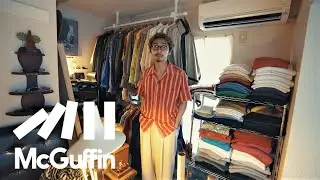 【ルームツアー】選び抜かれた洋服と海外で集めたアンティーク調の家具囲まれた高円寺の古着屋Gleeful店長の奈幡さんのワンルームを訪問！