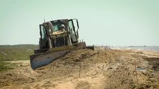 Restoring Dunes at McFaddin Beach