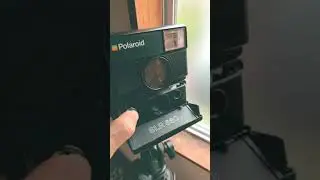 Polaroid Slr680 , Confirmation of motor sound. 