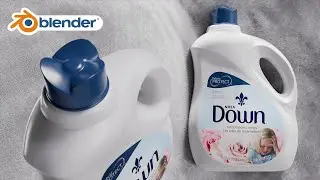How to Make a Detergent Bottle in Blender (Tutorial)