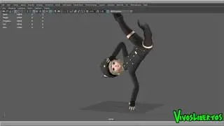 3D loli dancing testing mixamo trying to be Dragunov