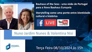 Palestras Nuno Jardim Nunes & Valentina Nisi