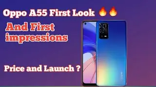 OPPO A55  Price in Pakistan | official first look | price specs and launch date