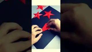 CARA MEMBUAT ORIGAMI BINTANG #shorts #short #shortsfeed #cara #trending #viral #fyp #beranda