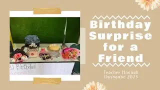 Birthday Surprise | Сюрприз на день рождения #душанбе #таджикистан #точикистон #dushanbe #tajikistan