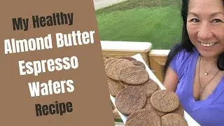Almond Butter Snacks - Almond Butter Espresso Cookie Recipe (Healthy, GF & DF)