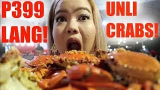 MURANG UNLI CRABS! + TRYING THE MAKEUP ERASER! | PhillineInaVlogs