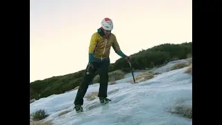 Basic techniques for using crampons.