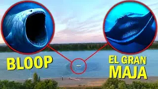 (REAL FOOTAGE) Drone Catches EL GRAN MAJA & BLOOP IN OCEAN!! SEA MONSTER SIGHTING!