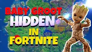 Baby Groot Hidden In Fortnite - Where To Find Baby Groot In Fortnite!?