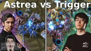 CRAZY Basetrade! - Astrea vs Trigger - (StarCraft 2)