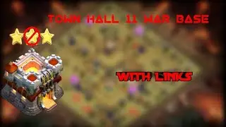 TOP  BEST TOWN HALL 11 WAR BASE | ANTI 3 STARS | WITH LINK | #COC #CLASHOFCLAN | CLASH OF CLANS