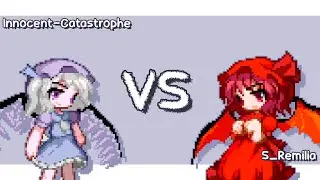『MUGEN』~ Innocent-Catastrophe (1p, Beta) vs. S_Remilia (12p, Night Mode) (both sides)
