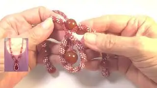 ЛИЛОВЫЙ ВЕЧЕР. Украшения. НАТУРАЛЬНЫЕ камни. Natural jewelry. Бисероплетение. Равиля Рукодельница