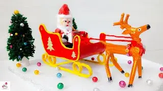 How To Make Reindeer Out Of Paper | DIY Newspaper Reindeer | Christmas Craft Ideas | DIY CraftsLane