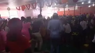 Revival family on stage with Liake ditde