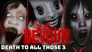 DEVOUR - ALL CHAPTER JUMPSCARE/ DEATH Playthrough coop