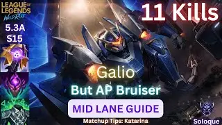 Wild Rift Galio Mid Guide - AP Bruiser - Build, Runes, Gameplay