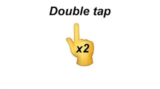 Double tap this video to watch it