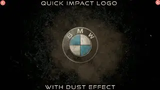 Quick Impact Logo With Dust Effect • Quick Scale Down Logo Intro • Editing Point