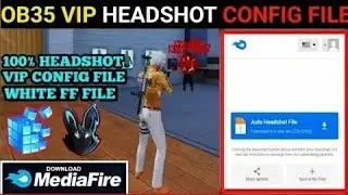 ob36 auto headshot config file 🎯 aimlock+aimbot config file 🎯 high senstivity config file ❗