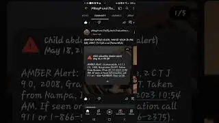 Emergency Broadcasts caught on camera for community posts (EAS #7-11)