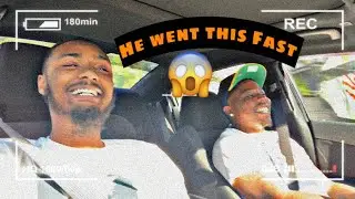 This was His First time Driving a Dodge Charger R/T Hemi *He did this*