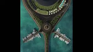 This sustainable floating luxury hotel powered by clean energy has a revolving platform