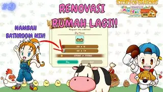 Upgrade Rumah lagi Nih Kamar Mandi Baru!!!  - Story of Season : Friends of Mineral Town Indonesia #9
