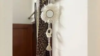 Diy boho wall hanging|Handmade home decor ideas#diy #bohodecor #diycrafts #wallhanging #tutorial