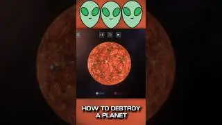 HOW TO DESTROY A PLANET 