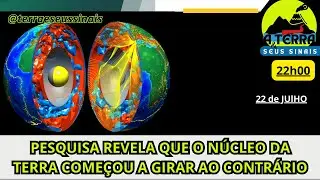 PESQUISA REVELA QUE O Núcleo Da Terra Começou A Girar Ao Contrário