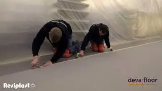 Resiplast® POLYAC® screed floor. PMMA