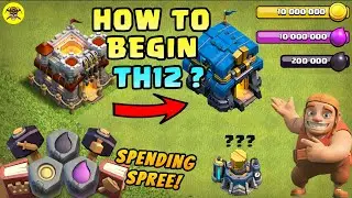 Upgrading to Town Hall 12 in Clash of Clans : Upgrade Guide and Powerful Attack Strategies.