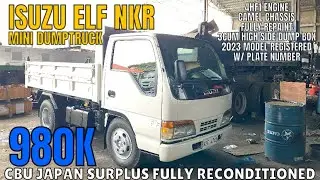 All IN NA TRUCK PAG NILABAS SA YARD!🔰ISUZU ELF NKR MINI DUMP TRUCK!👌❇️