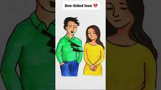 One-Sided love #shorts #art #artist