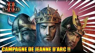 AOE 2 - DE | CAMPAGNE DE JEANNE D'ARC [FR] !!