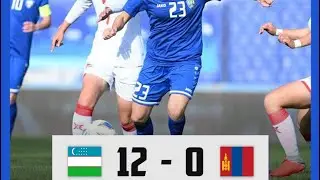 O'zbekiston 12-0 Mug'iliston. Super G'alaba Osiyo Kubogi Saralash Bosqichi. 20.09.2021