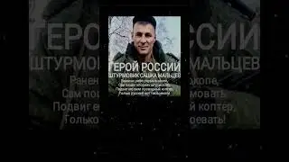 Штурмовик Сашка Мальцев - #ytshorts #новости #youtubeshorts #цитаты #интересное #здоровье