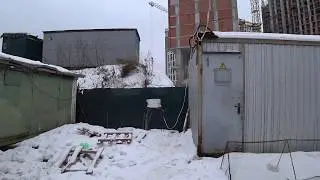 Условия жизни на стройке.!!!!ДУШ ДЛЯ МОРЖЕЙ.